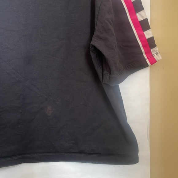 ADIDAS The OG Tee DH4183 Black Ivory Pink Crew Neck Short Sleeve Top $40 VGUC XL - Picture 6 of 15